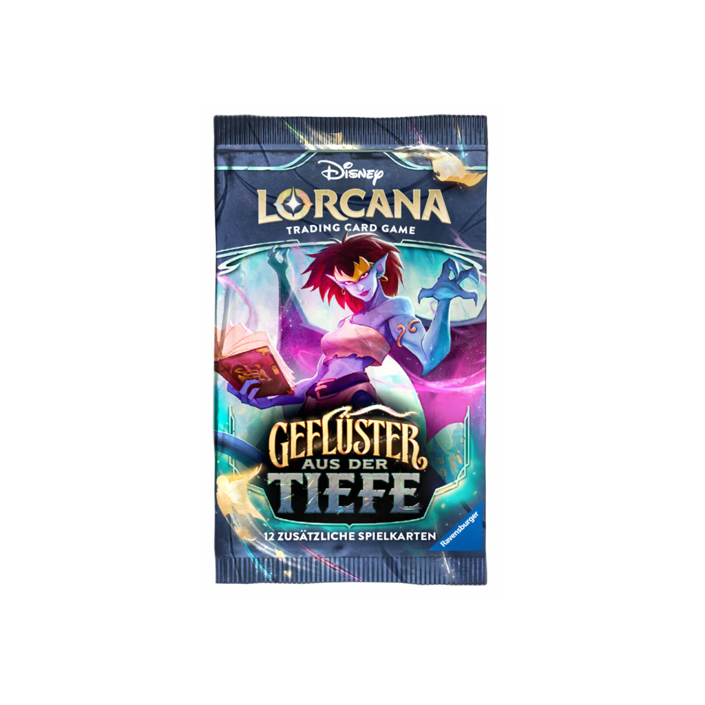 Disney Lorcana - Geflüster aus der Tiefe Booster (1 Pack) Deutsch