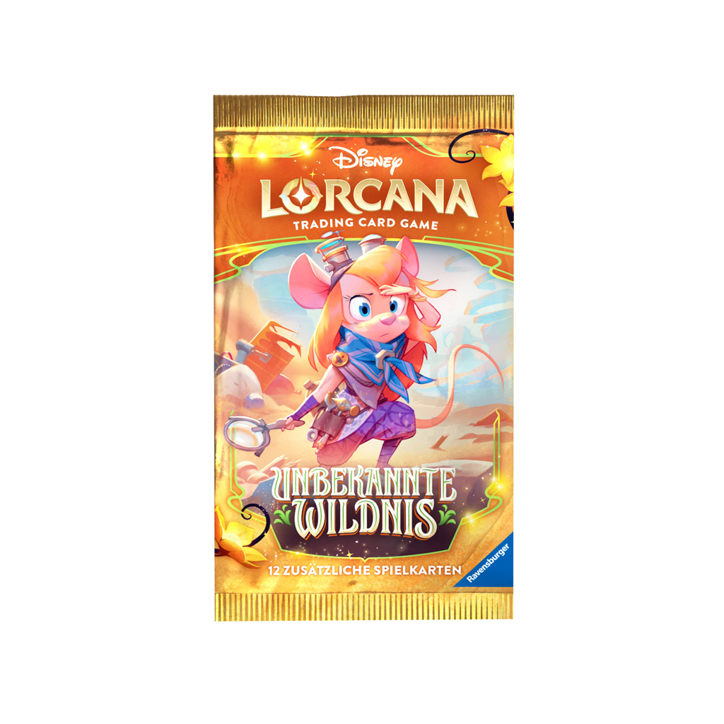 Disney Lorcana - Unbekannte Wildnis Booster (1 Pack) Deutsch