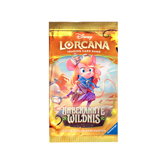 Disney Lorcana - Unbekannte Wildnis Booster (1 Pack) Deutsch
