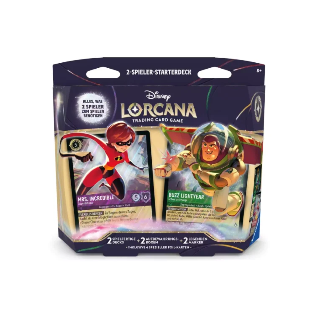 Disney Lorcana - Unbekannte Wildnis Zwei Spieler Starter Deck Deutsch ab 08.05.2026