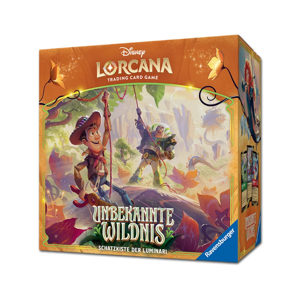 Disney Lorcana - Unbekannte Wildnis - Schatzkiste der Luminari Deutsch