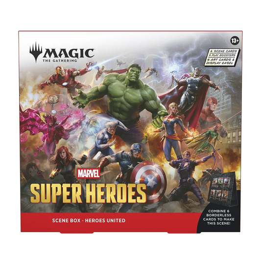 MTG - Magic the Gathering - Marvel Super Heroes - Scene Box Englisch
