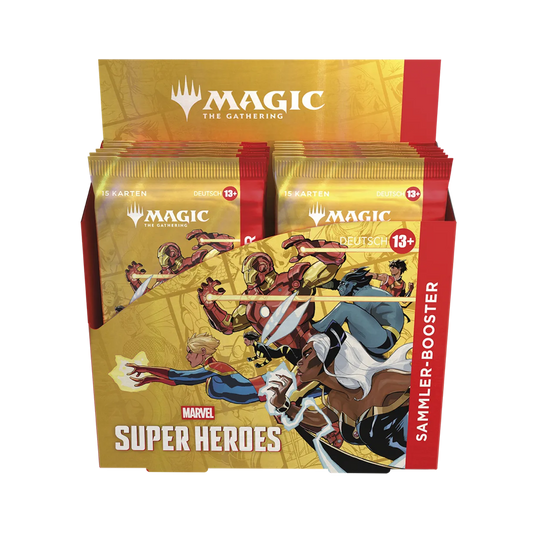 MTG - Magic the Gathering - Marvel Super Heroes - Sammler Booster Display (12 Packs) Deutsch ab 19.06.2026