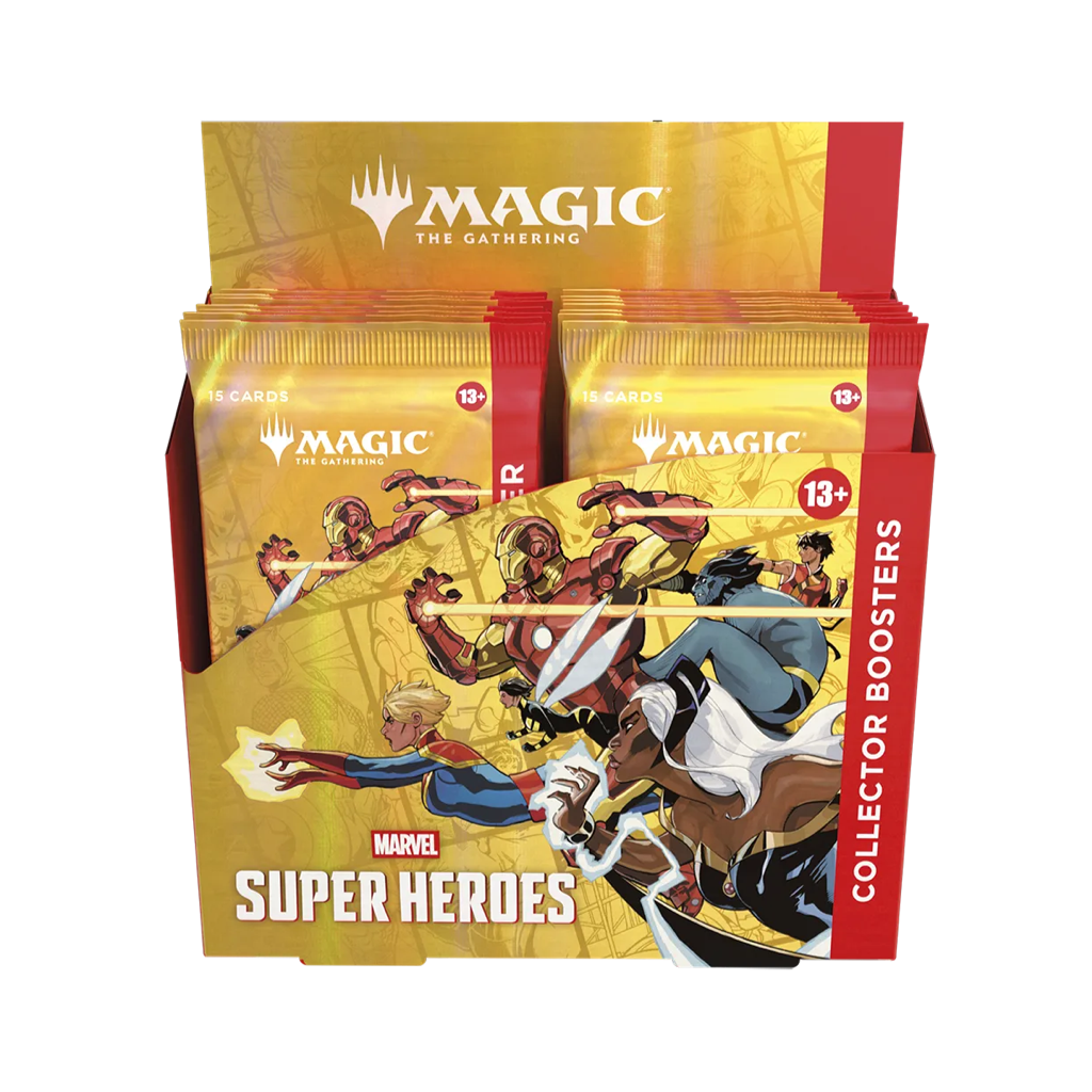MTG - Magic the Gathering - Marvel Super Heroes - Collector Booster Display (12 Packs) Englisch ab 19.06.2026