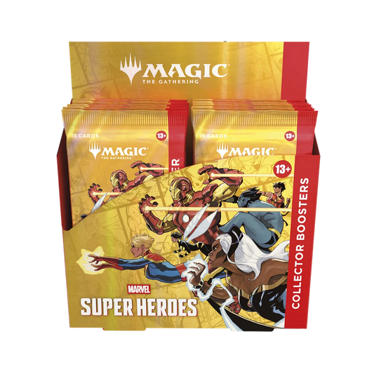 MTG - Magic the Gathering - Marvel Super Heroes - Collector Booster Display (12 Packs) Englisch ab 19.06.2026