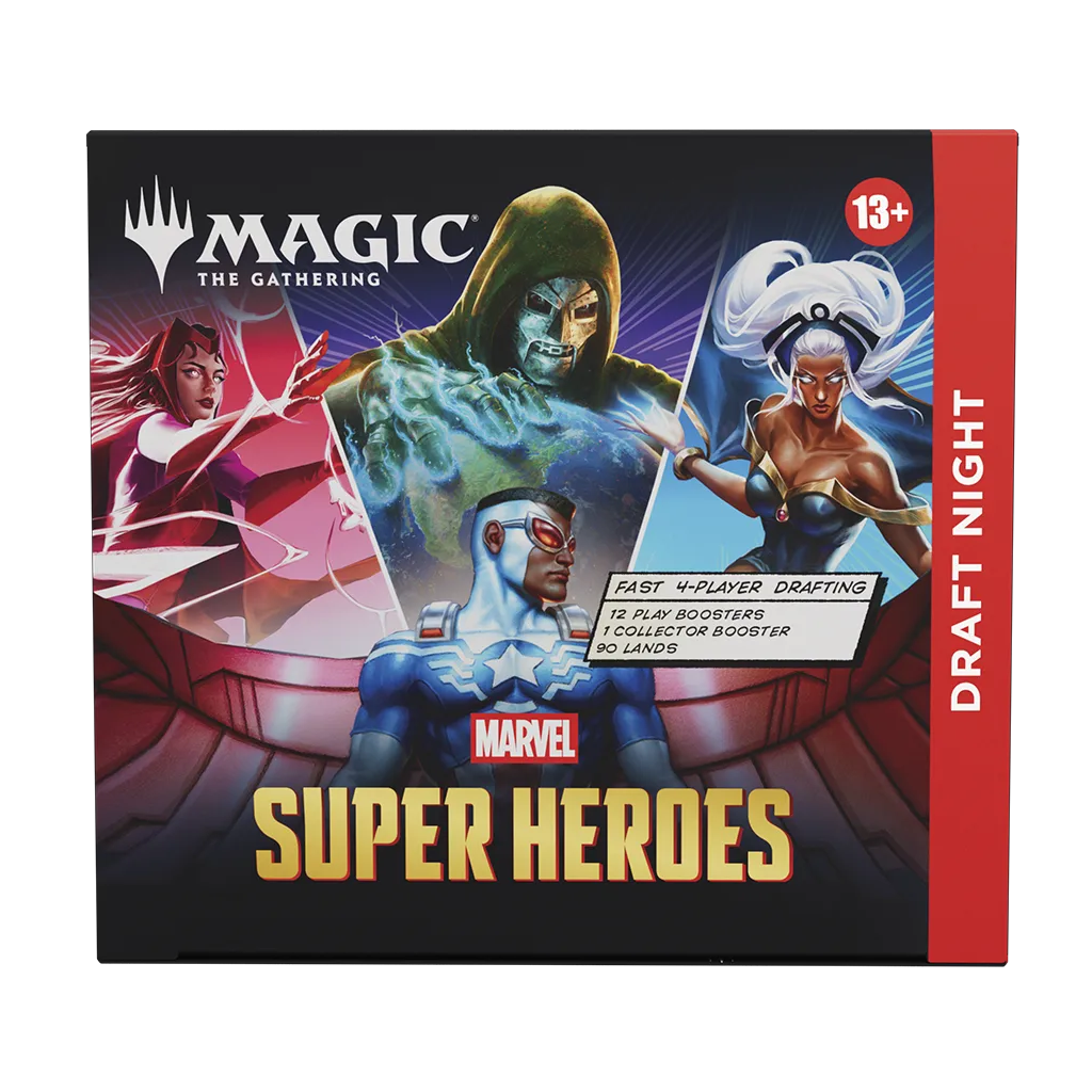 MTG - Magic the Gathering - Marvel Super Heroes - Draft Night (12+1 Packs) Englisch ab 19.06.2026