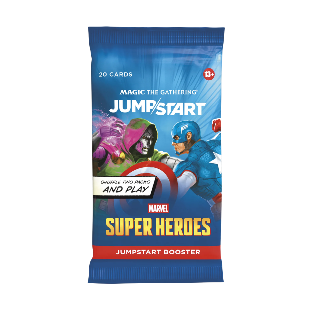 MTG - Magic the Gathering - Marvel Super Heroes - Jumpstart Booster (1 Pack) Englisch ab 19.06.2026