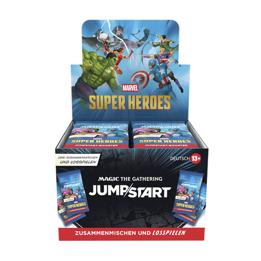 MTG - Magic the Gathering - Marvel Super Heroes - Jumpstart Display (24 Packs) Deutsch ab 19.06.2026