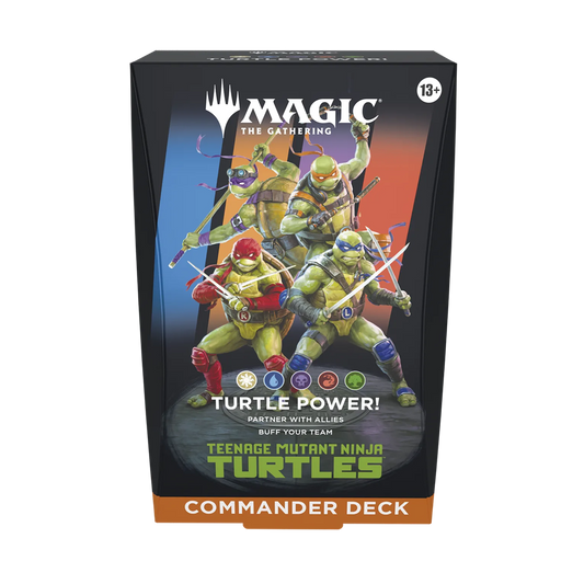 MTG - Magic the Gathering - Teenage Mutant Ninja Turtles Commander-Deck Turtle Power! Englisch ab 06.03.2026