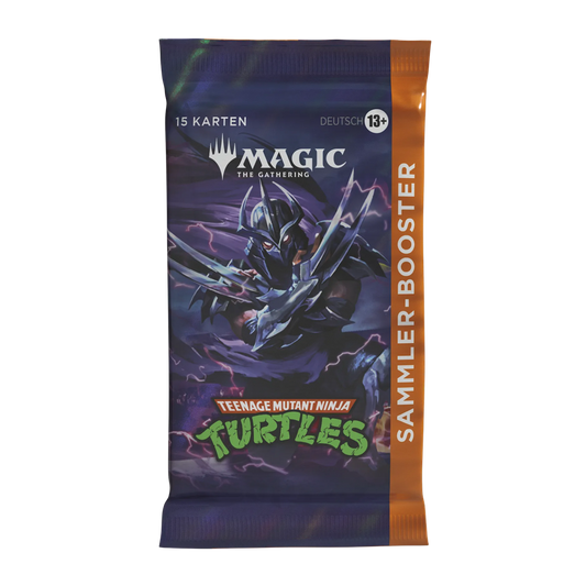 MTG - Magic the Gathering - Teenage Mutant Ninja Turtles Sammel Booster (1 Pack) Deutsch ab 06.03.2026
