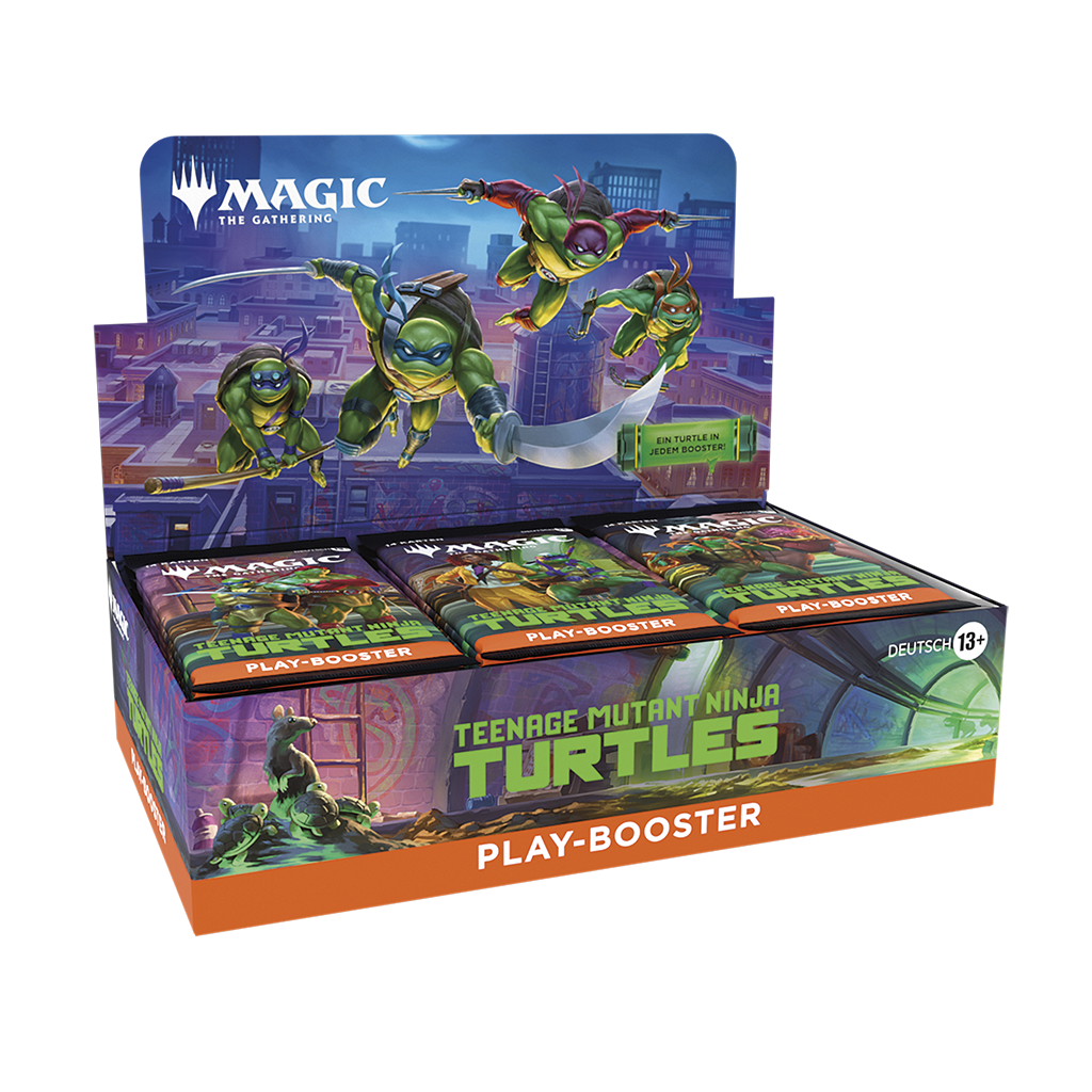 MTG - Magic the Gathering - Teenage Mutant Ninja Turtles Play Booster Display (30 Packs) Deutsch