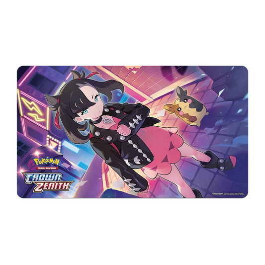 Pokemon Crown Zenith Marnie & Morpeko Spielmatte / Playmat Englisch