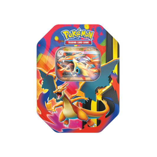 Pokemon Mega Charizard Y ex Tin (4 Booster) Englisch