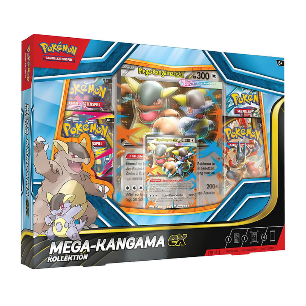 Pokemon Mega Kangama ex Kollektion Deutsch