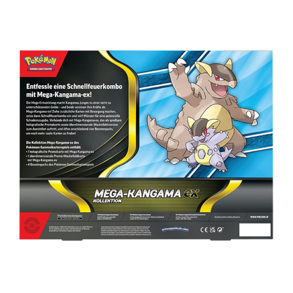 Pokemon Mega Kangama ex Kollektion Deutsch