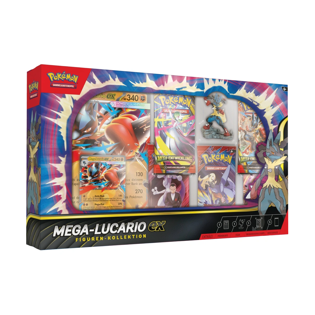 Pokemon Mega Lucario Figuren Kollektion Deutsch