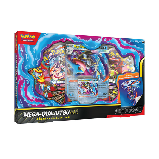Pokemon Mega Quajutsu ex Premium Kollektion Deutsch