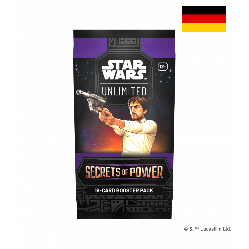 FFG - Star Wars: Unlimited - Meister der Intrigue Booster (1 Booster) - Deutsch