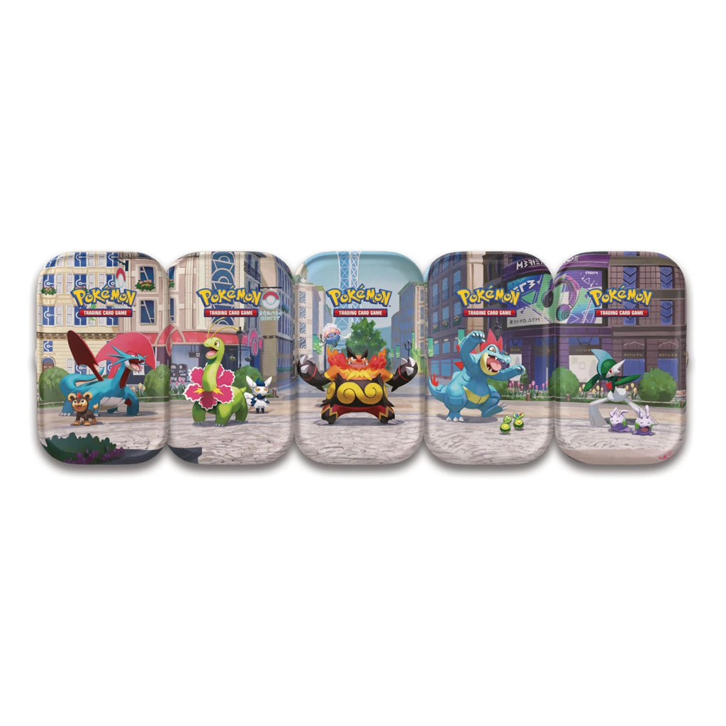 Pokemon Illumina City Mini-Tin (5 verschiedene Motive) Deutsch