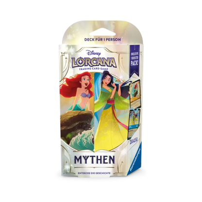 Disney Lorcana - Mythen - 2 verschiedene Starter Decks Deutsch