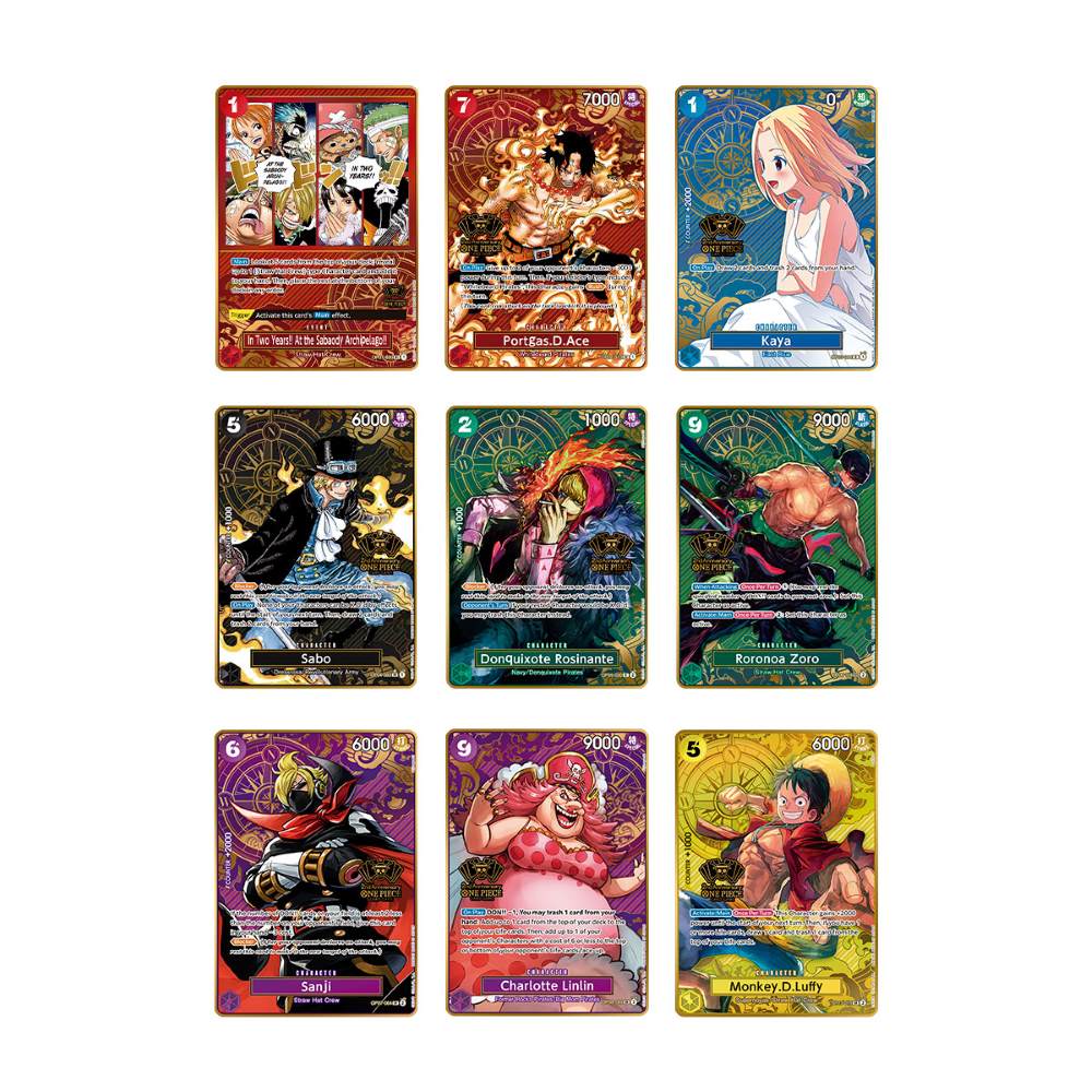 One Piece Card Game - Japanese 2nd Year Anniversary Set Englisch ab 28.03.2025