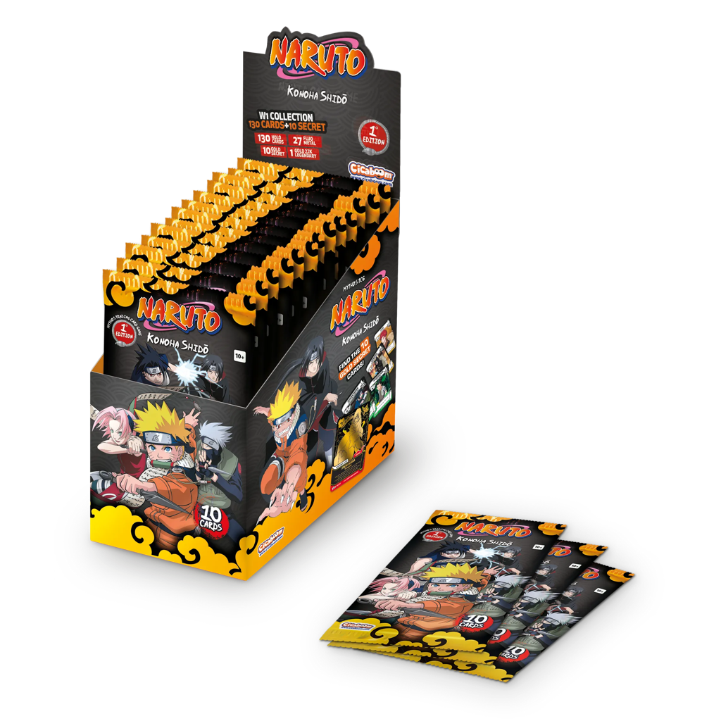 Mythos TCG: Naruto Set One Booster Display (24 Packs) 1st Edition Englisch ab Q1 2026
