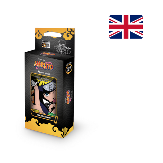 Mythos TCG: Naruto Set One - Team Set (4 verschiedene) - 2nd Edition Englisch ab 2026 - Bitte Beschreibung Lesen !