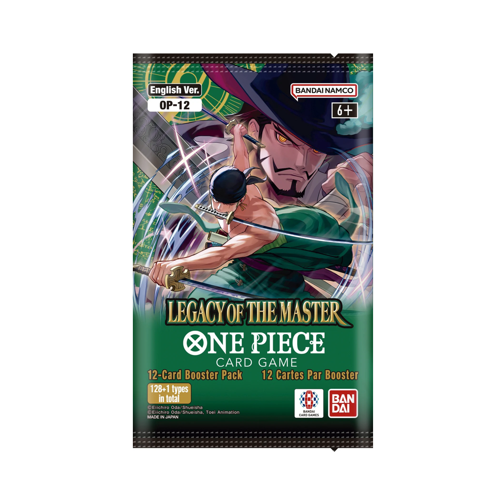 One Piece Card Game - Legacy of Master OP-12 Booster (1 Pack) Englisch