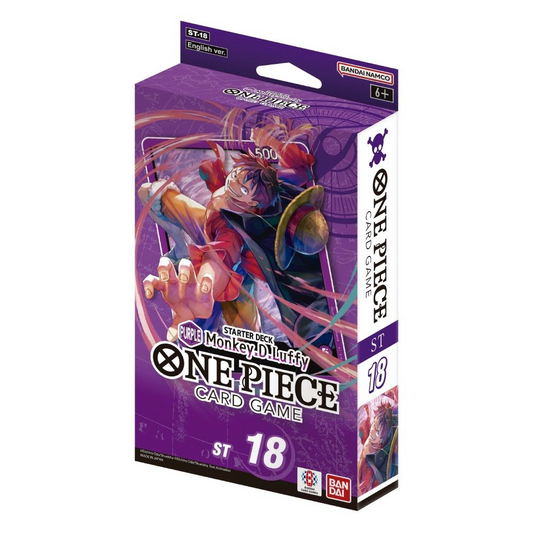 One Piece Card Game Purple Monkey D. Luffy Starter Deck St-18 Englisch ab 08.11.2024