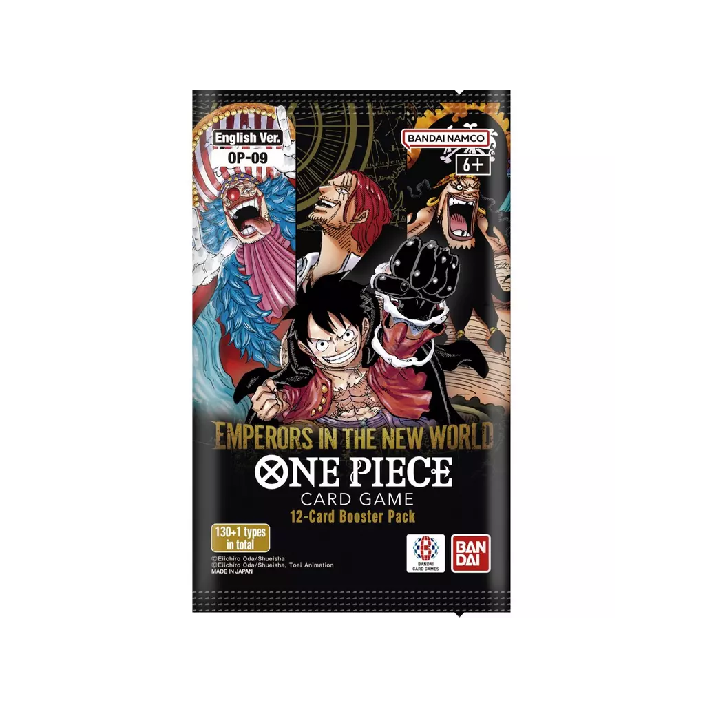 One Piece Card Game - OP-09 The Four Emperors Booster Englisch