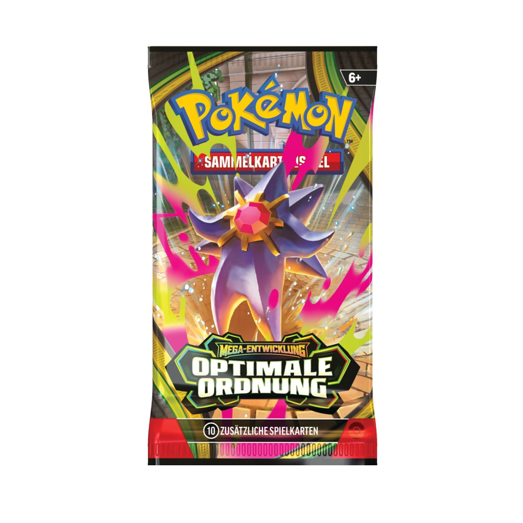 Pokemon Mega Entwicklung - Optimale Ordnung Booster Deutsch