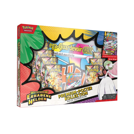 Pokemon Mega Entwicklung - Erhabene Helden - Mega Guardevoir Premium Poster Kollektion Deutsch