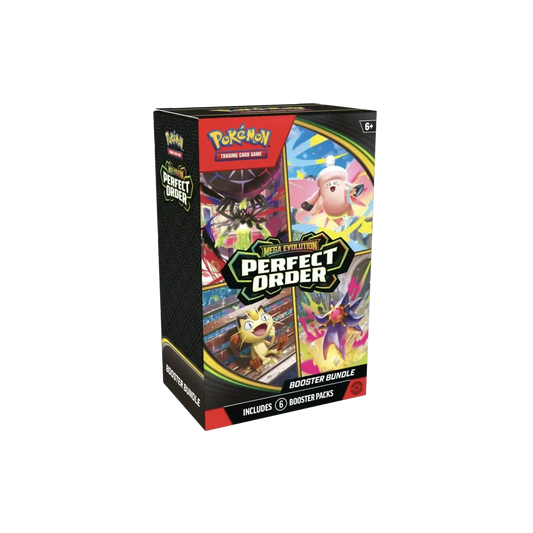 Pokemon Mega Evolution - Perfect Order Booster Bundle (6 Packs) Englisch