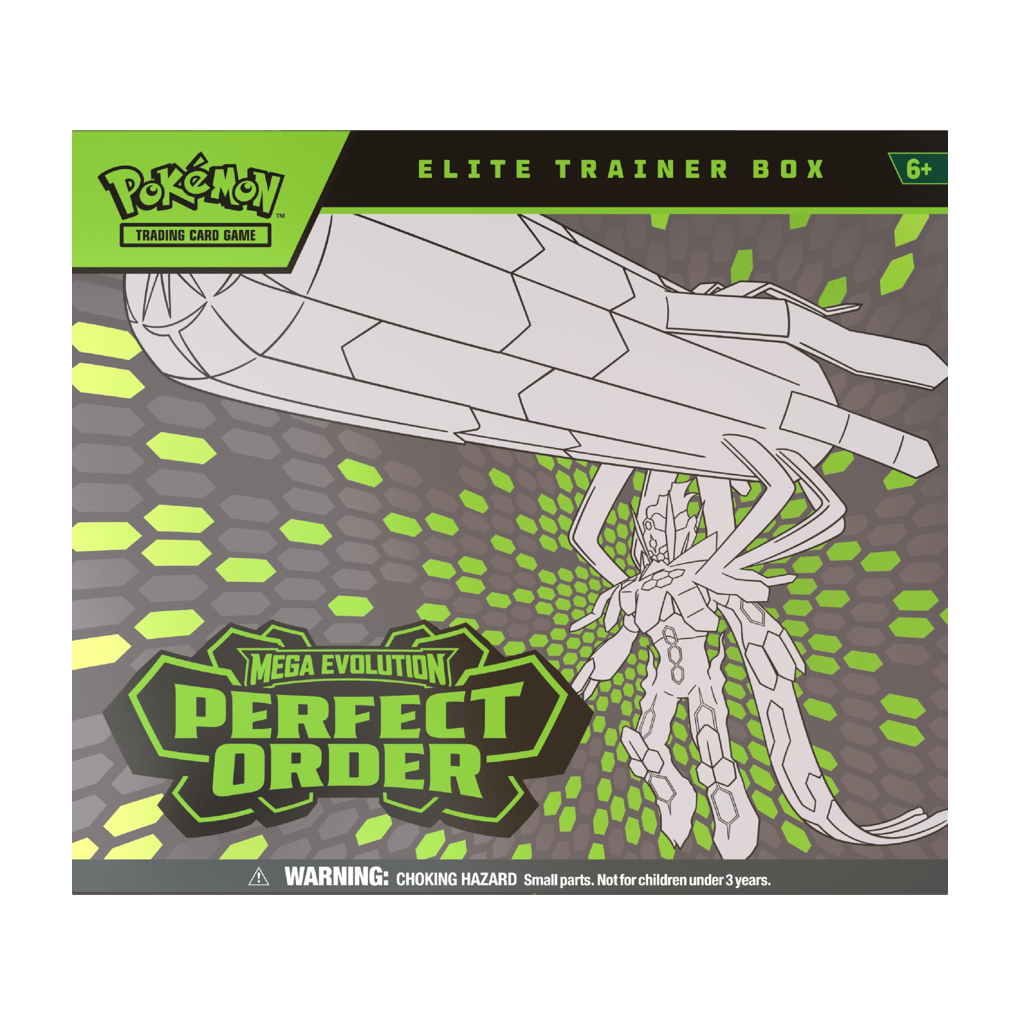 Pokemon Mega Evolution - Perfect Order Elite Trainer Box (9 Packs) Englisch