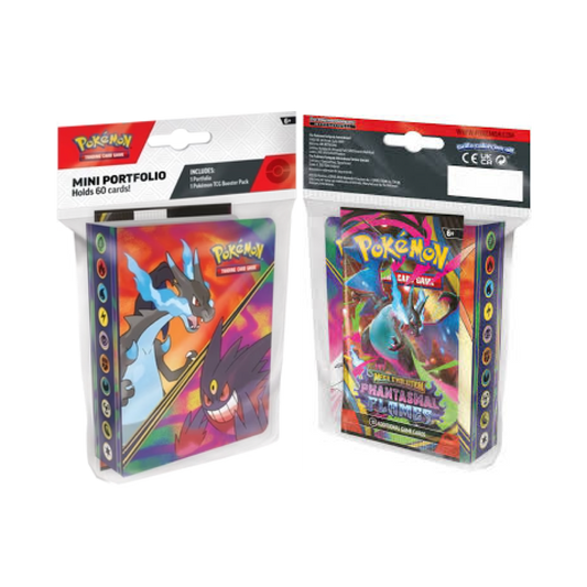 Pokemon Mega Evolution - Phantasmal Flames Mini Portfolio (1 Booster) Englisch