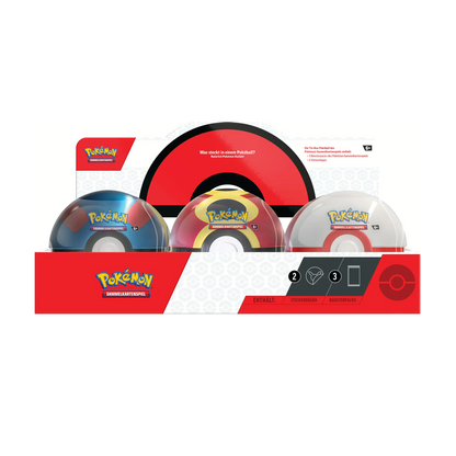 Pokemon Pokeball Tin Herbst 2025 (5 verschiedene Motive) Deutsch