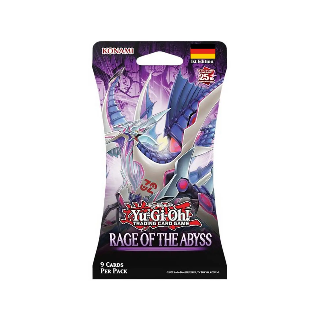 Yu-Gi-Oh! Rage of the Abyss Blister (1 Pack) Erste Auflage Deutsch