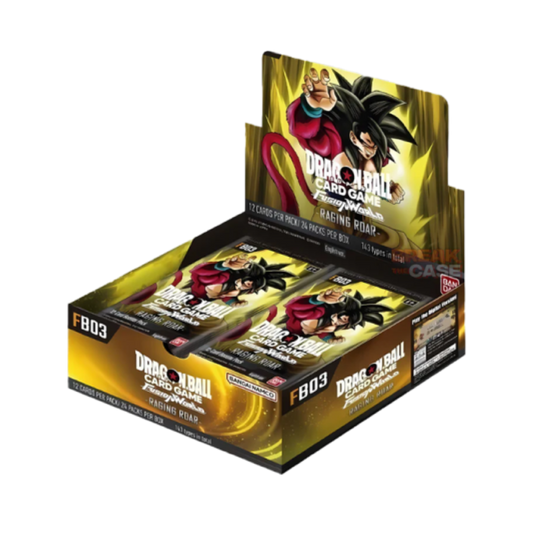 Dragon Ball Super Card Game - Fusion World - Raging Roar FB03 Display Englisch