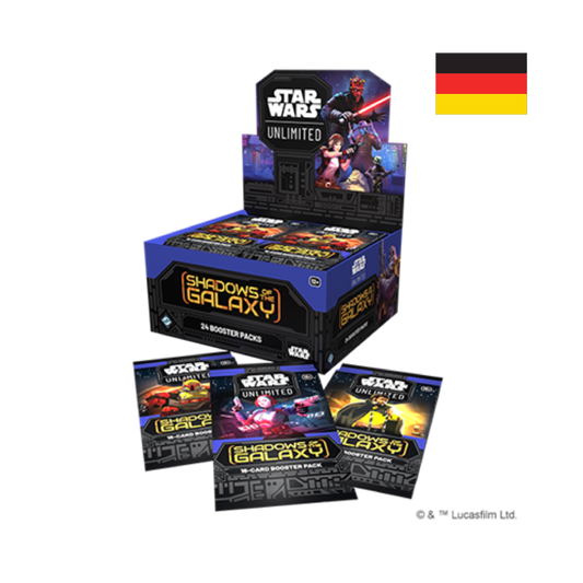 FFG - Star Wars: Unlimited - Schatten der Galaxis / Shadows of the Galaxy Booster Display Deutsch