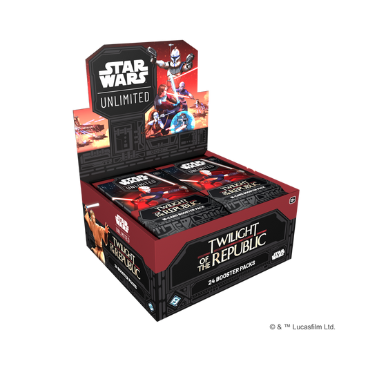 FFG - Star Wars: Unlimited - Twilight of the Republic Booster Display Englisch ab 08.11.2024