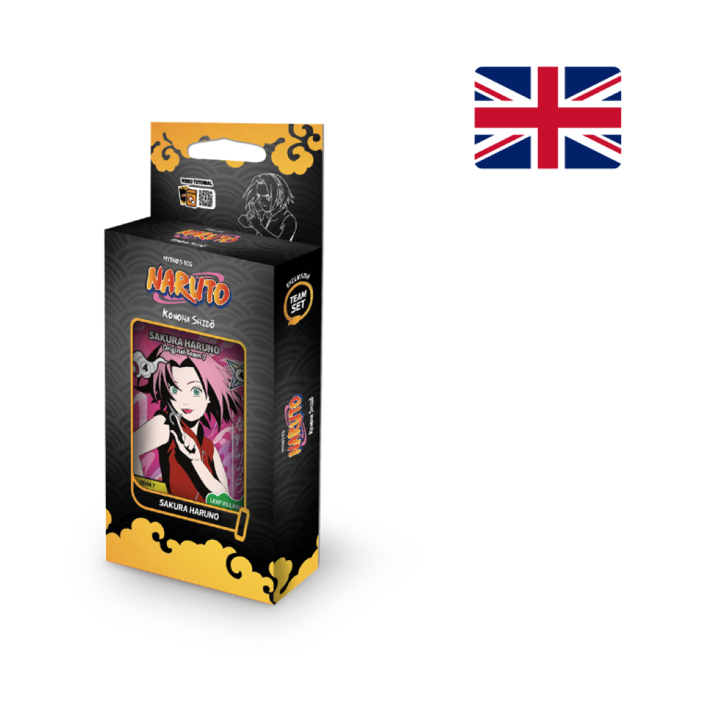 Mythos TCG: Naruto Set One - Team Set (4 verschiedene) - 2nd Edition Englisch ab 17.07.2026