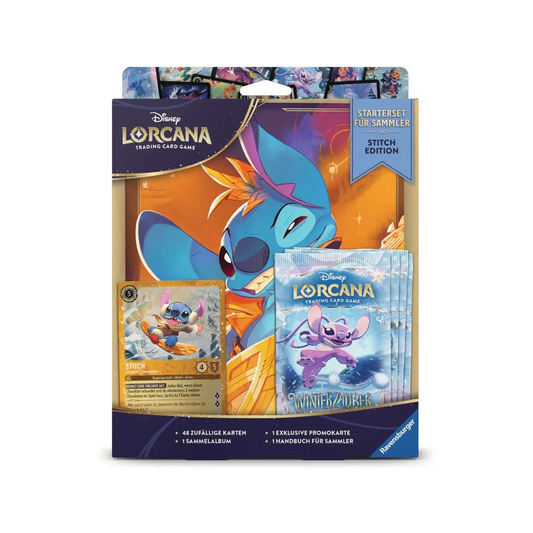 Disney Lorcana - Starterset Für Sammler - Stitch Edition Deutsch ab 13.03.2026