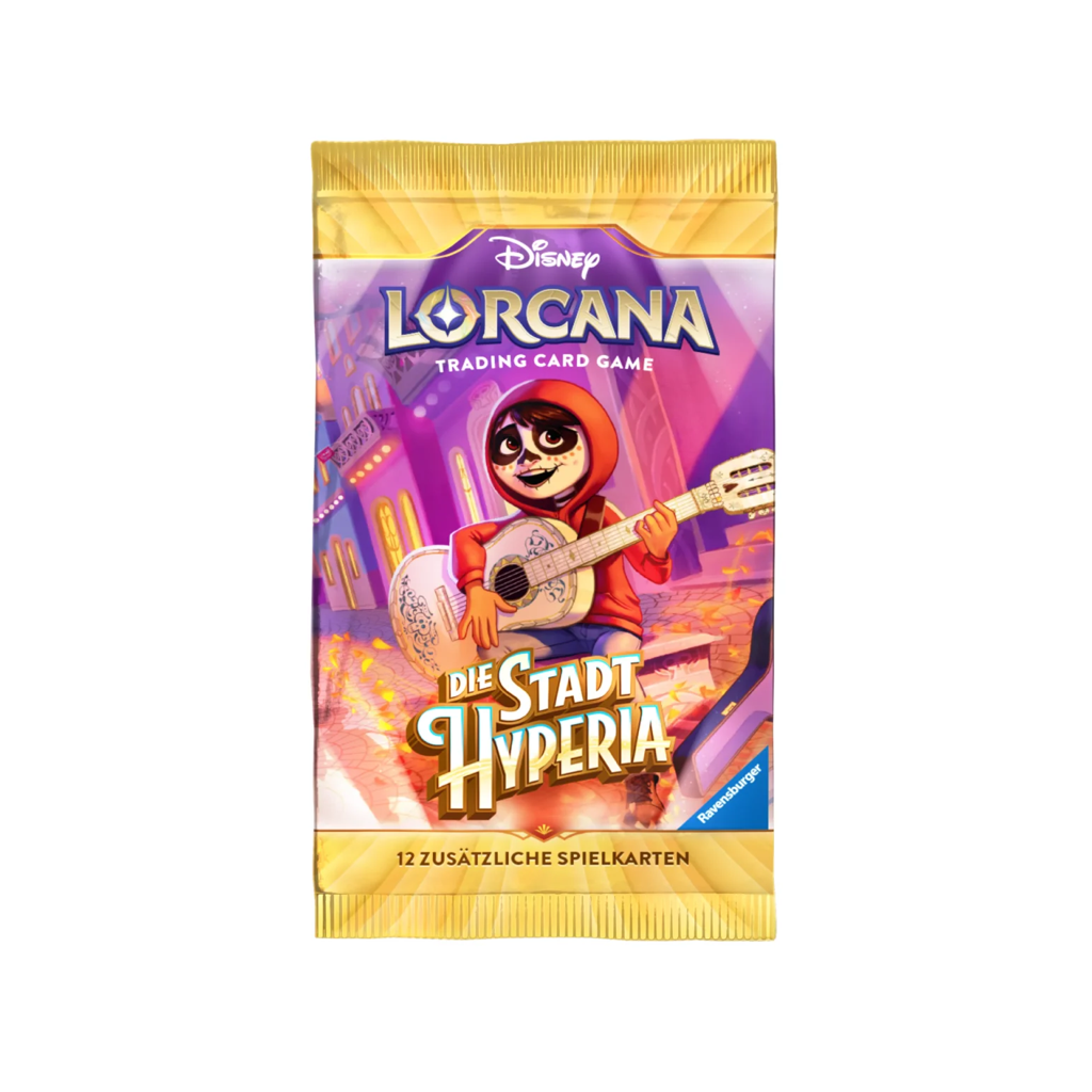 Disney Lorcana - Die Stadt Hyperia ! Booster (1 Pack) Deutsch ab 23.10.2026