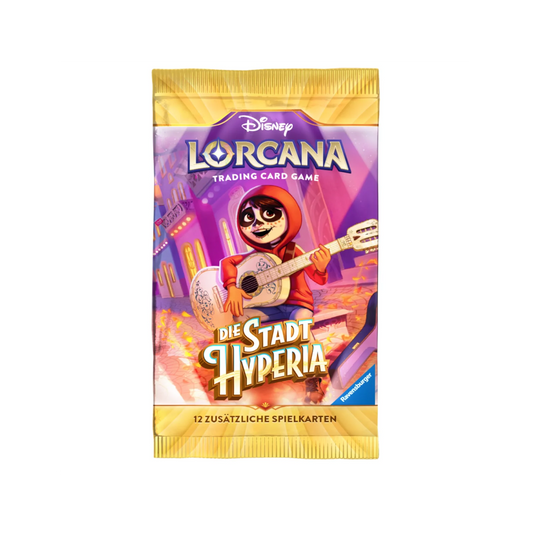 Disney Lorcana - Die Stadt Hyperia ! Booster (1 Pack) Deutsch ab 23.10.2026