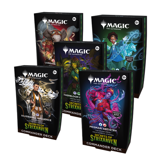 MTG - Magic the Gathering - Secrets of Strixhaven Commander Deck (5 Varianten) Englisch ab 24.04.2026