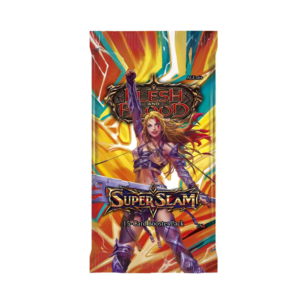 Flesh and Blood TCG - Super Slam Booster Booster (1 Pack) Englisch