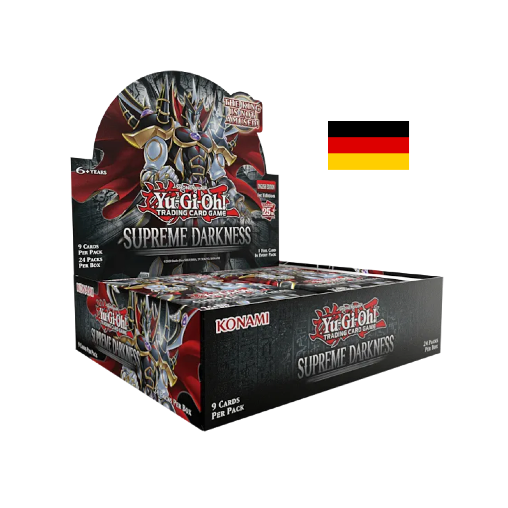 Yu-Gi-Oh! Supreme Darkness Booster Display (24 Packs) Erste Auflage Deutsch ab 23.01.2025