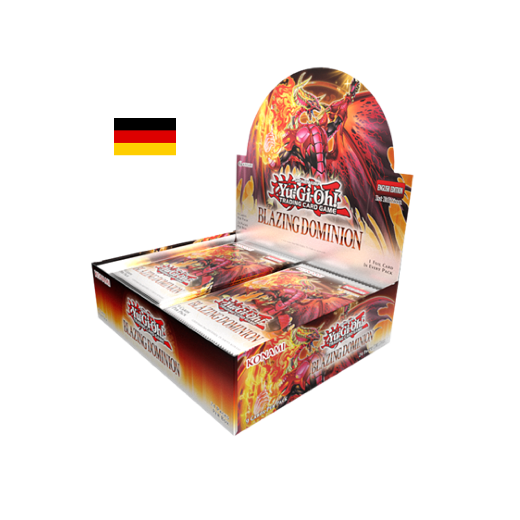 Yu-Gi-Oh! Blazing Dominion Booster Display (24 Packs) Erste Auflage Deutsch ab 07.05.2026