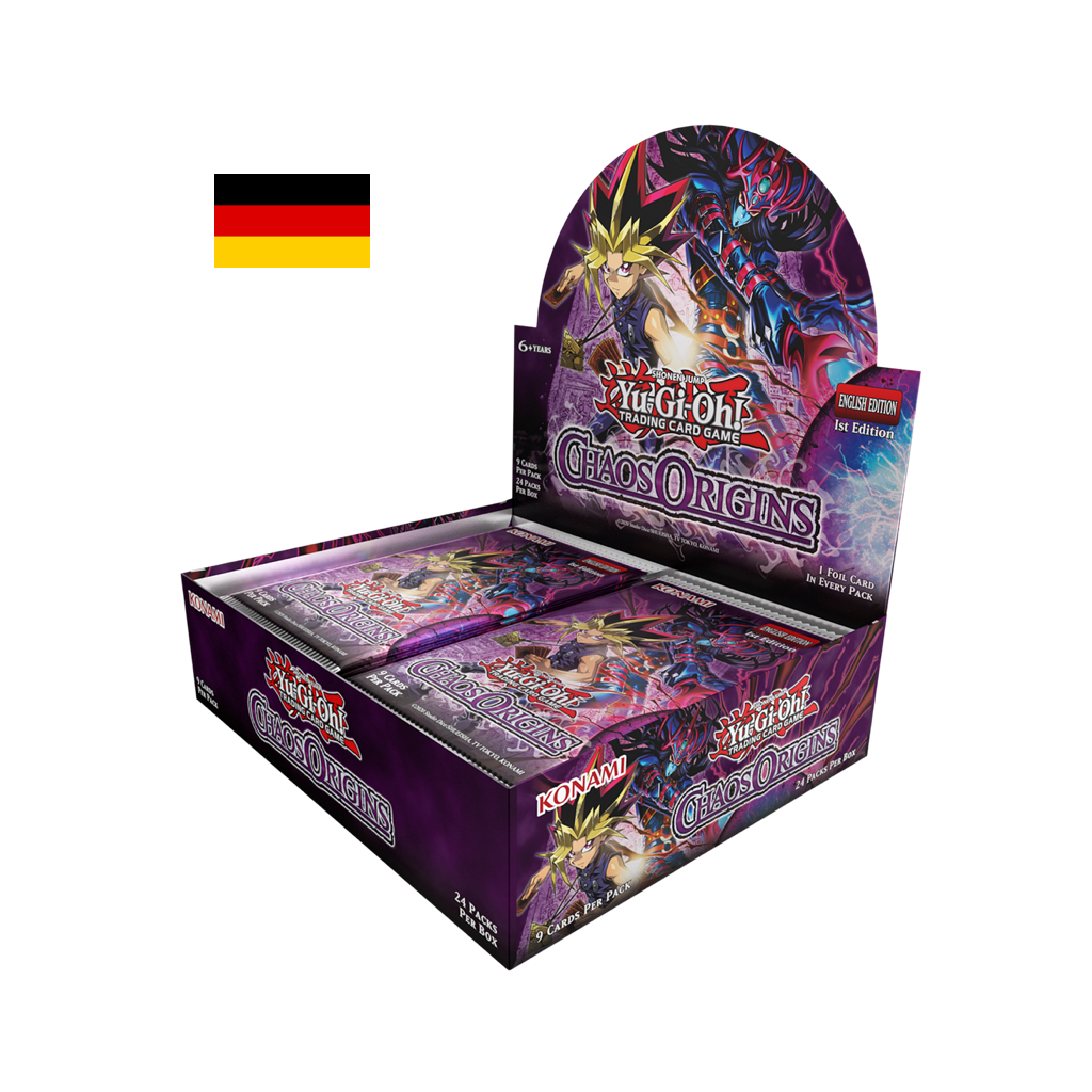 Yu-Gi-Oh! Chaos Origin Booster Display (24 Packs) Erste Auflage Deutsch ab 02.07.2026