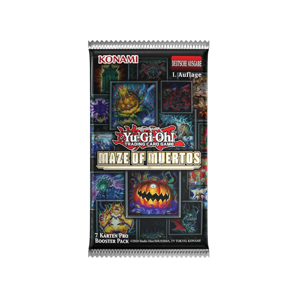 Yu-Gi-Oh! Maze of Muertos Booster (1 Pack) Erste Auflage Deutsch